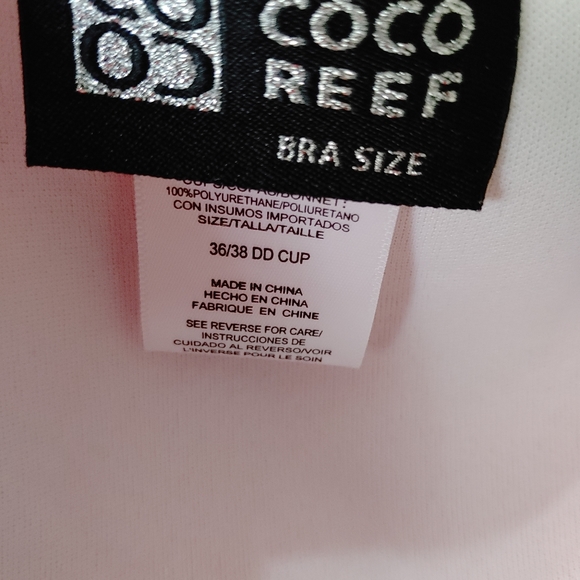 Coco Reef Bikini Top size 36/38 DD Cup - Picture 3 of 3